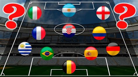 fútbol 11 juego países